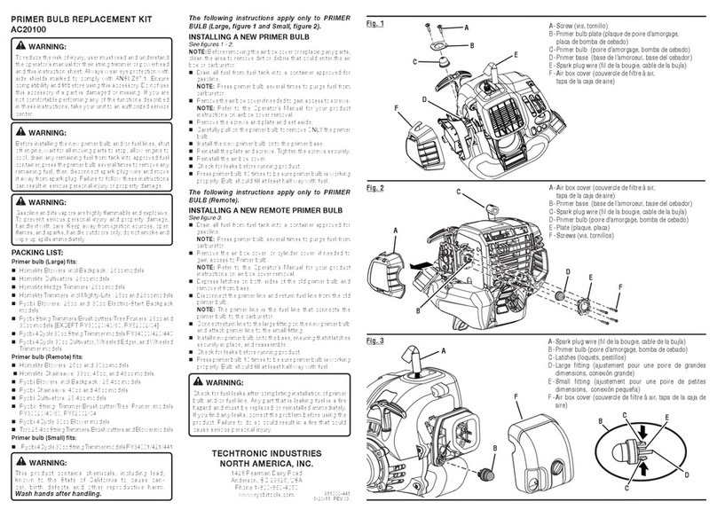 Ryobi AC20100 Operator's manual
