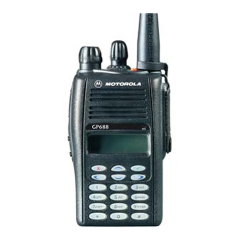 Motorola GP-688 User manual