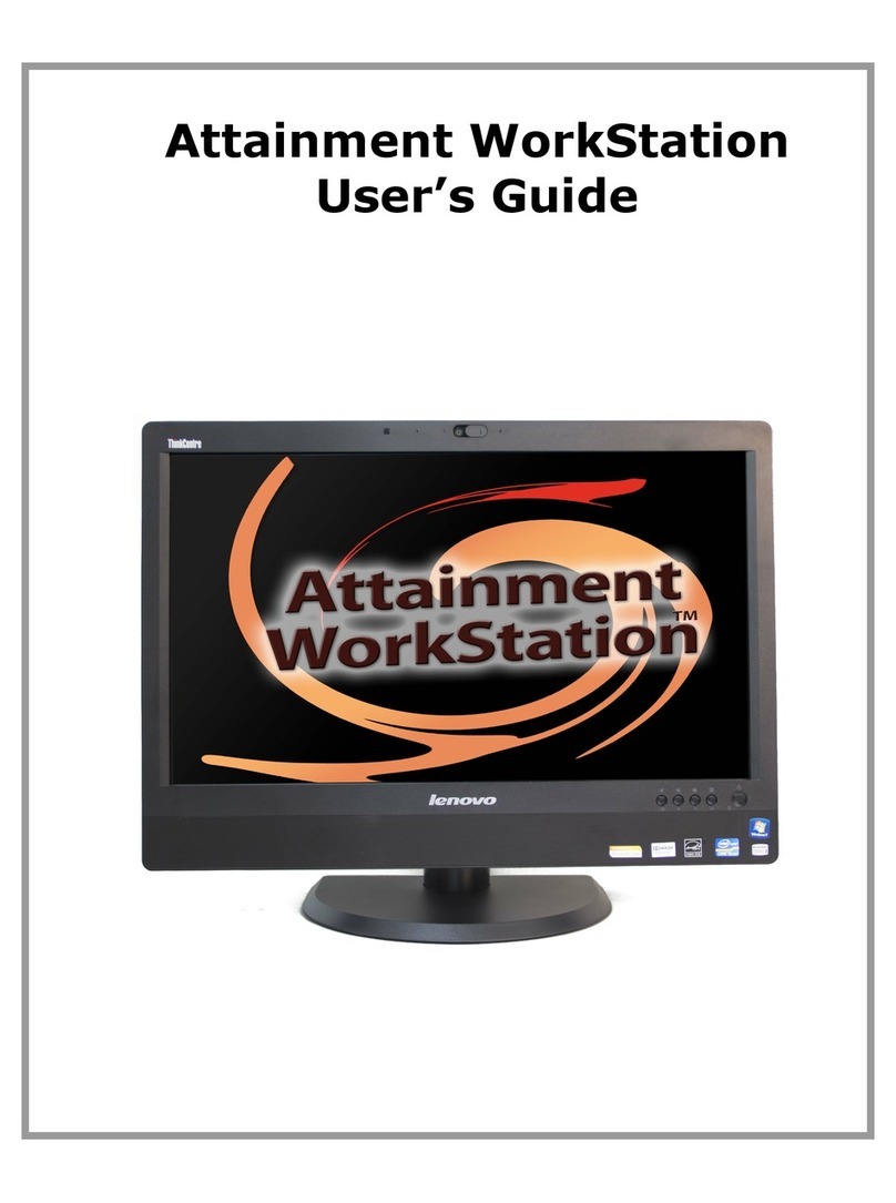 Lenovo Attainment WorkStation User manual