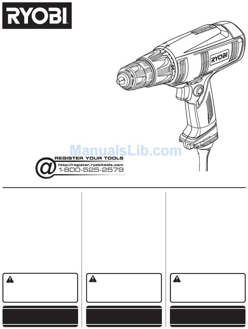 Ryobi D47C User manual