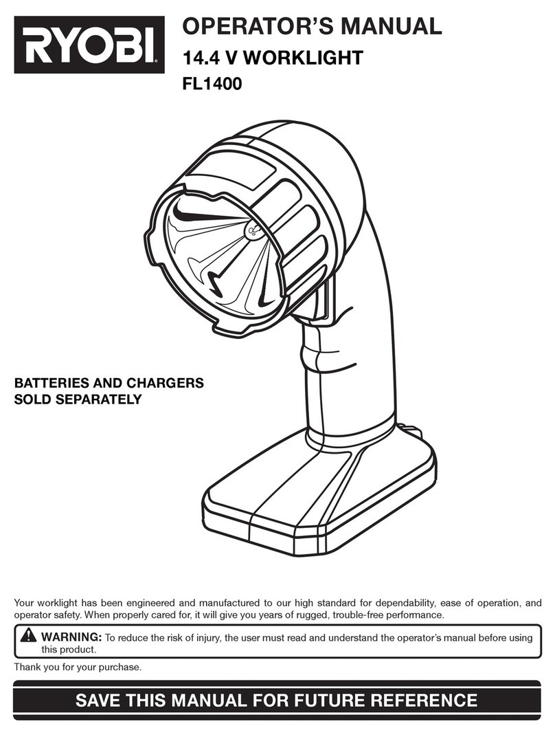 Ryobi FL1400 Operator's manual