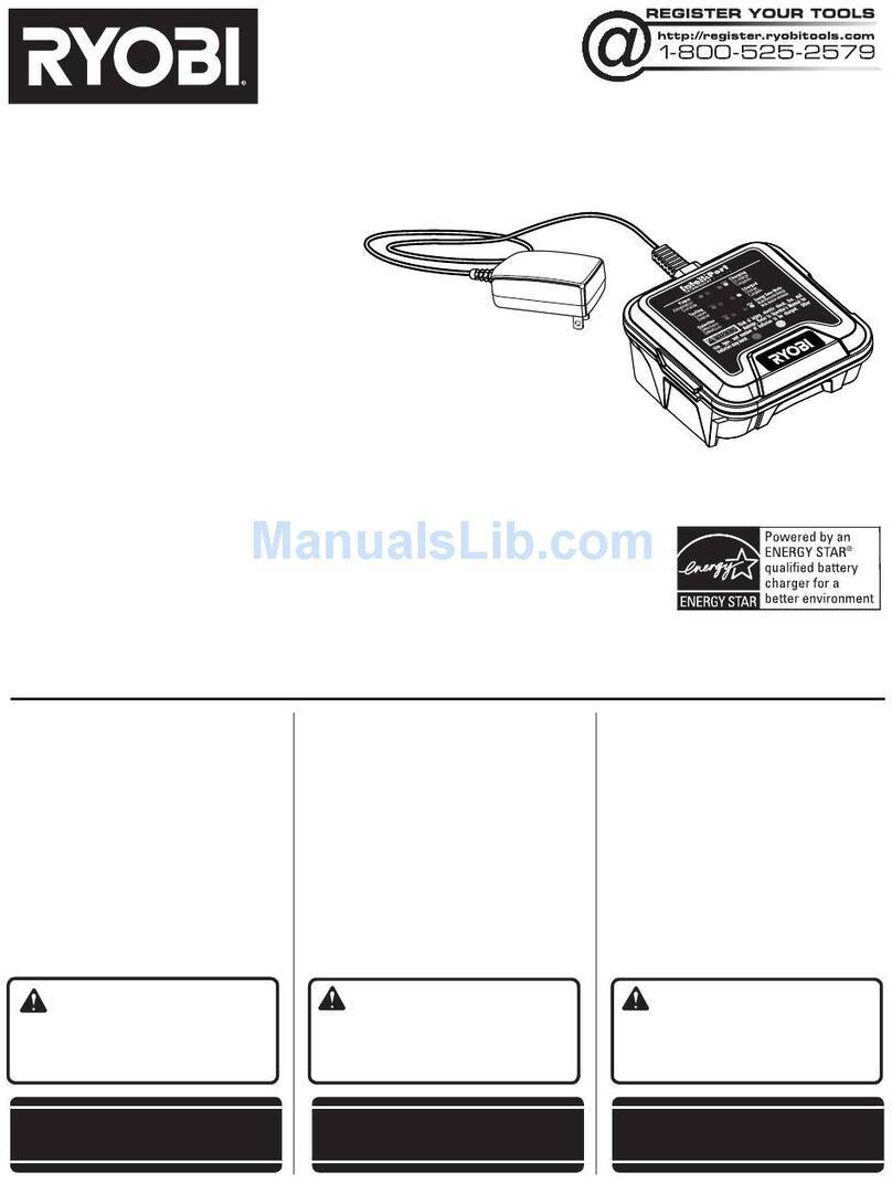 Ryobi C123D Operator's manual