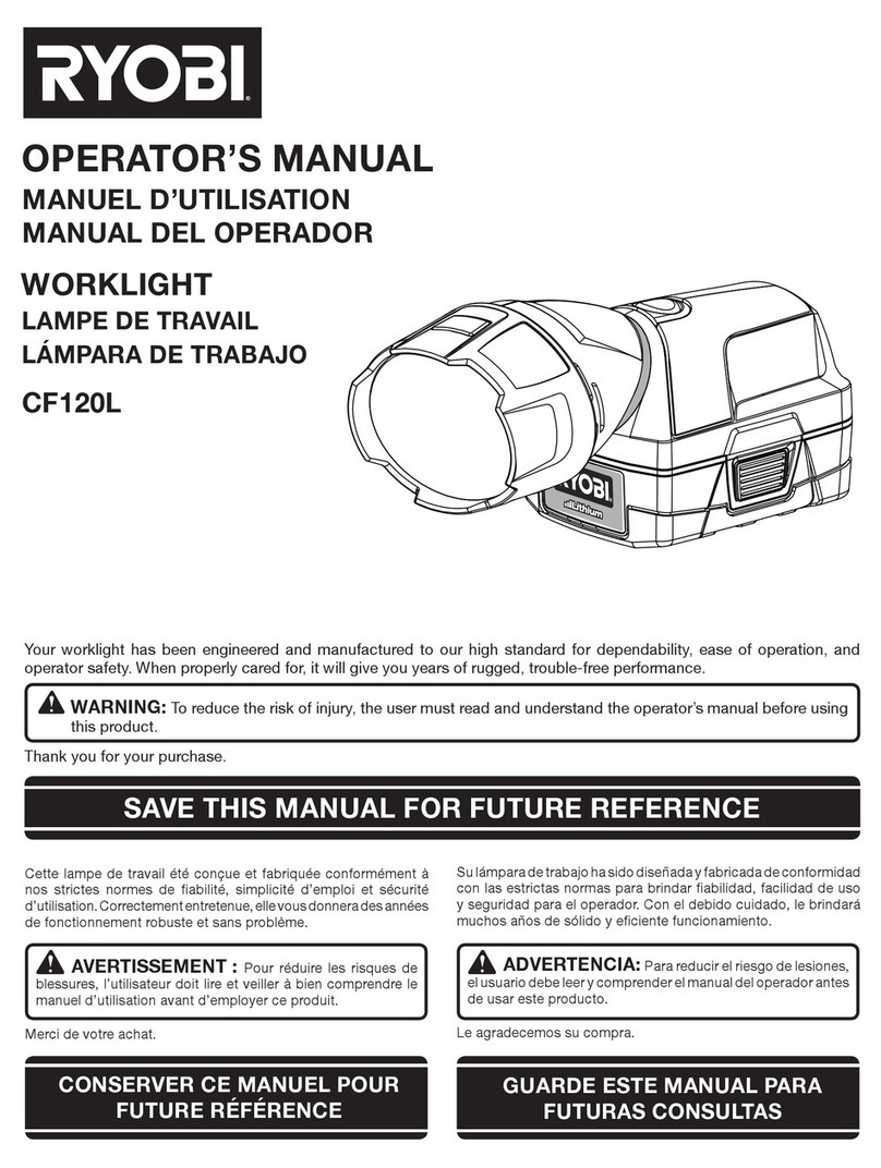 Ryobi CF120L User manual