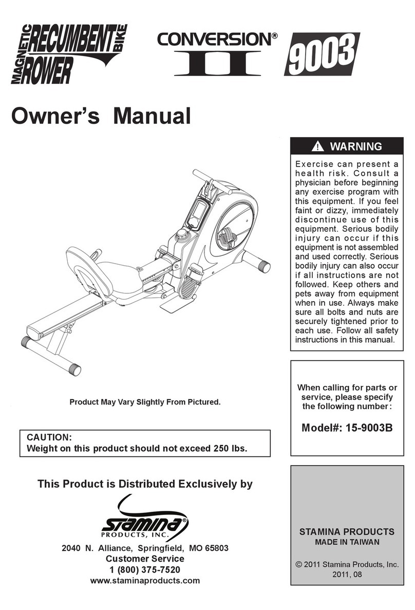 Stamina Conversion II9003 User manual