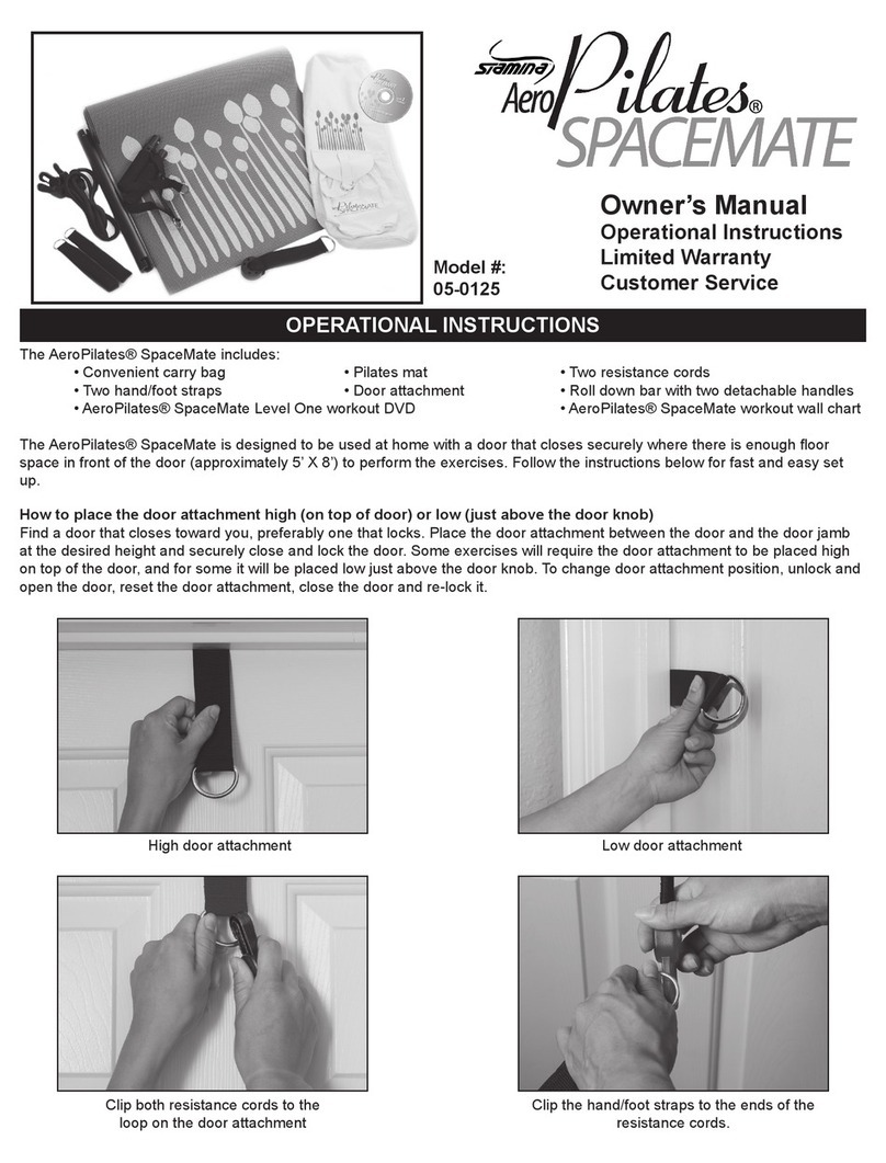 Stamina AeroPilates SpaceMate User manual