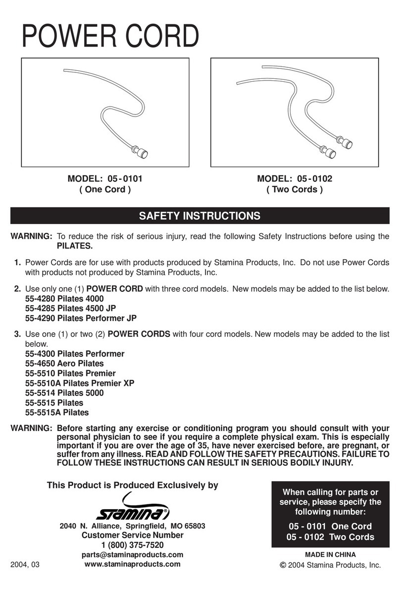 Stamina 05-0101 owner's manual