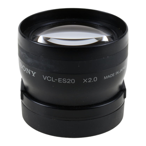 Sony VCL-ES20 Operation manual