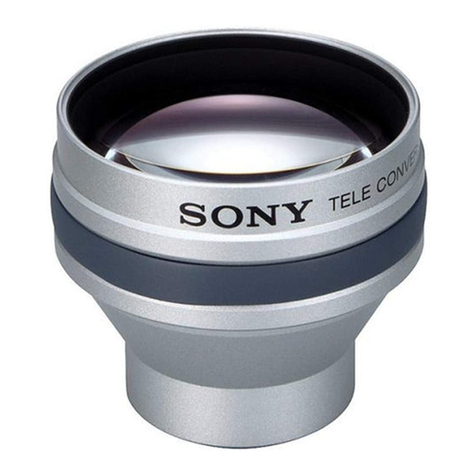 Sony VCL-HG2037 operating instructions