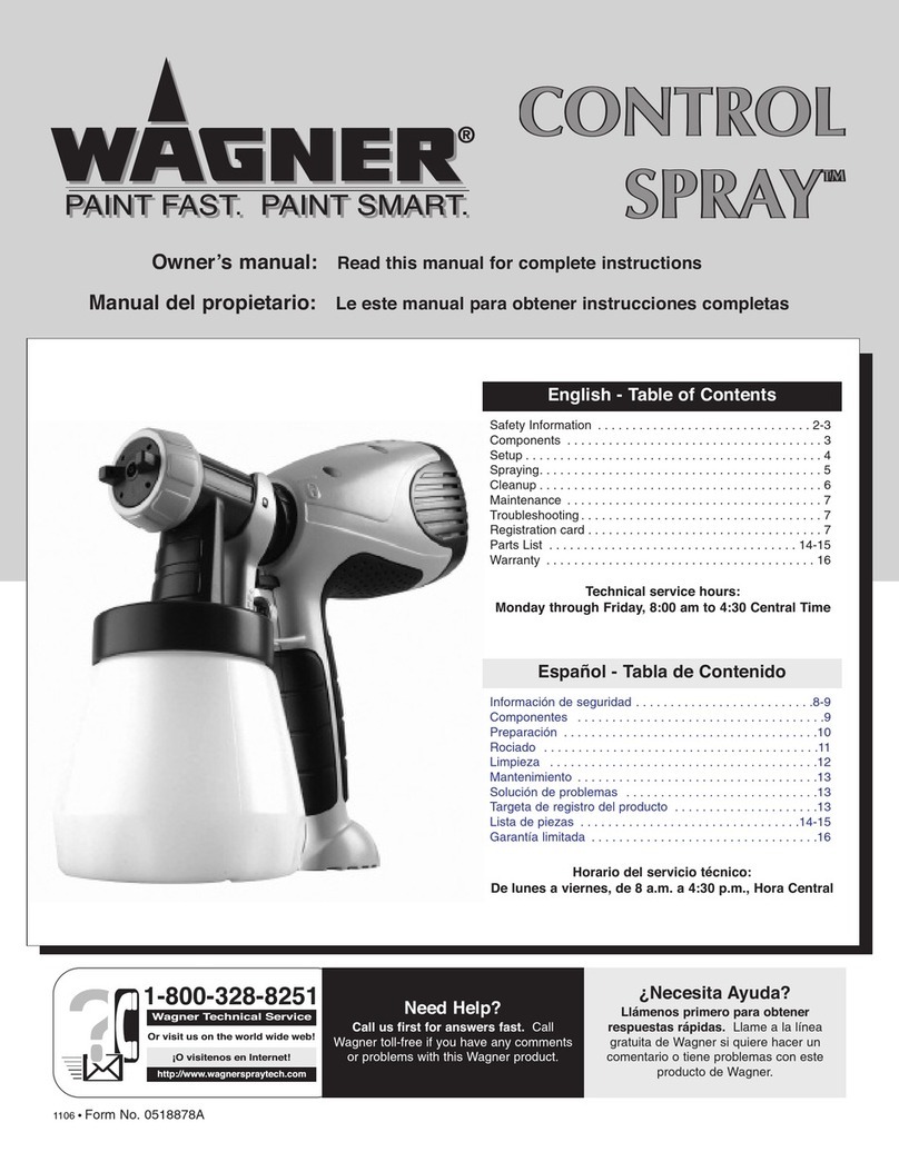 WAGNER CONTROL SPRAY User guide