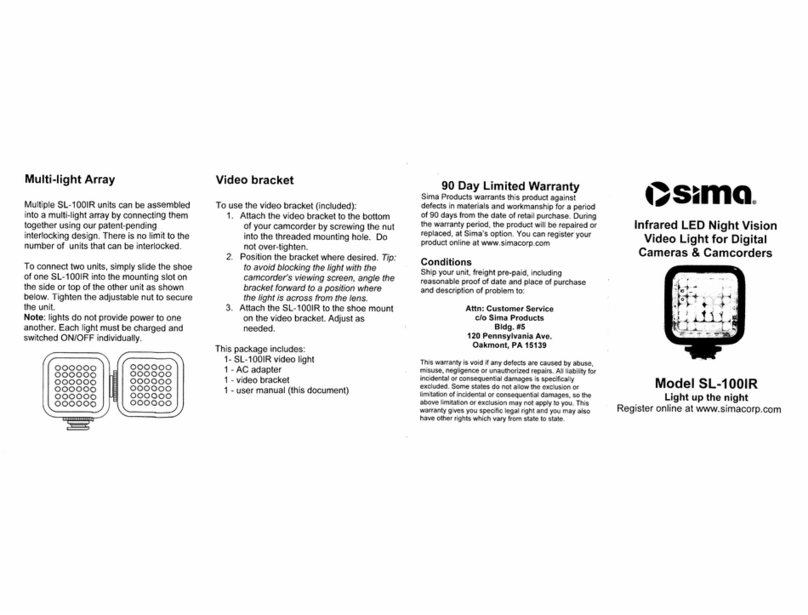 Sima SL-100IR user manual Sima SL-100IR user manual