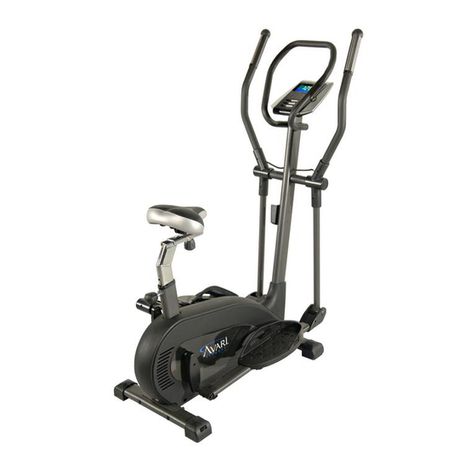 Avari Fitness AVARI Programmable Seated Elliptical owner's manual