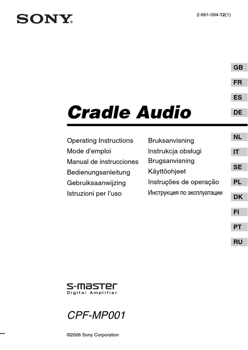 Sony CPF-MP001 User manual
