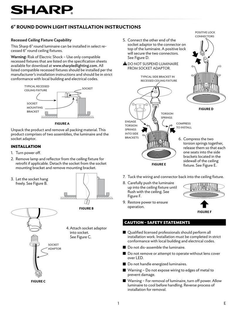 Sharp 6" User manual