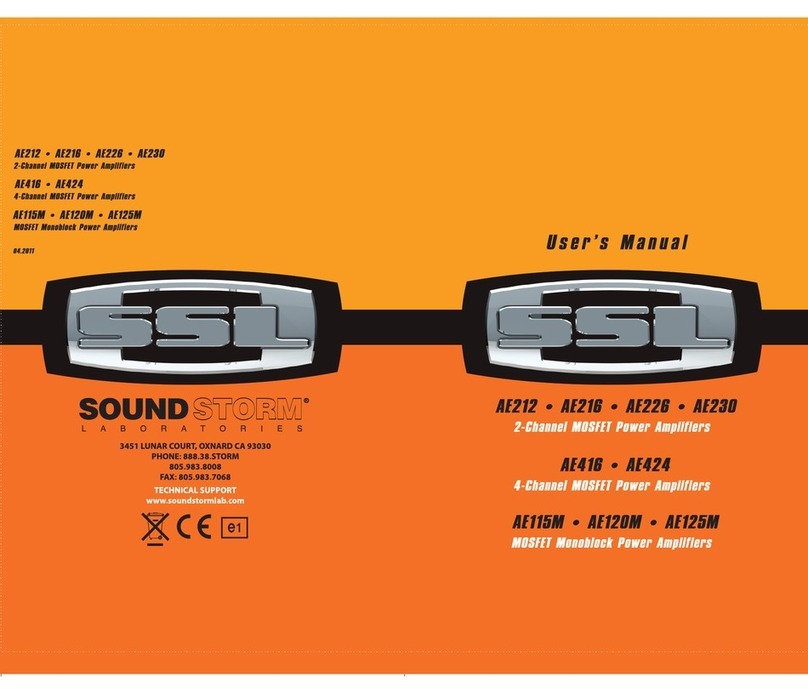 Ssl AE212 User manual