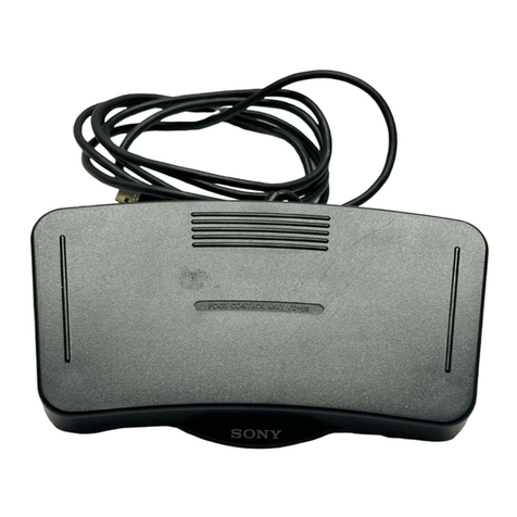Sony FS-85 operating instructions