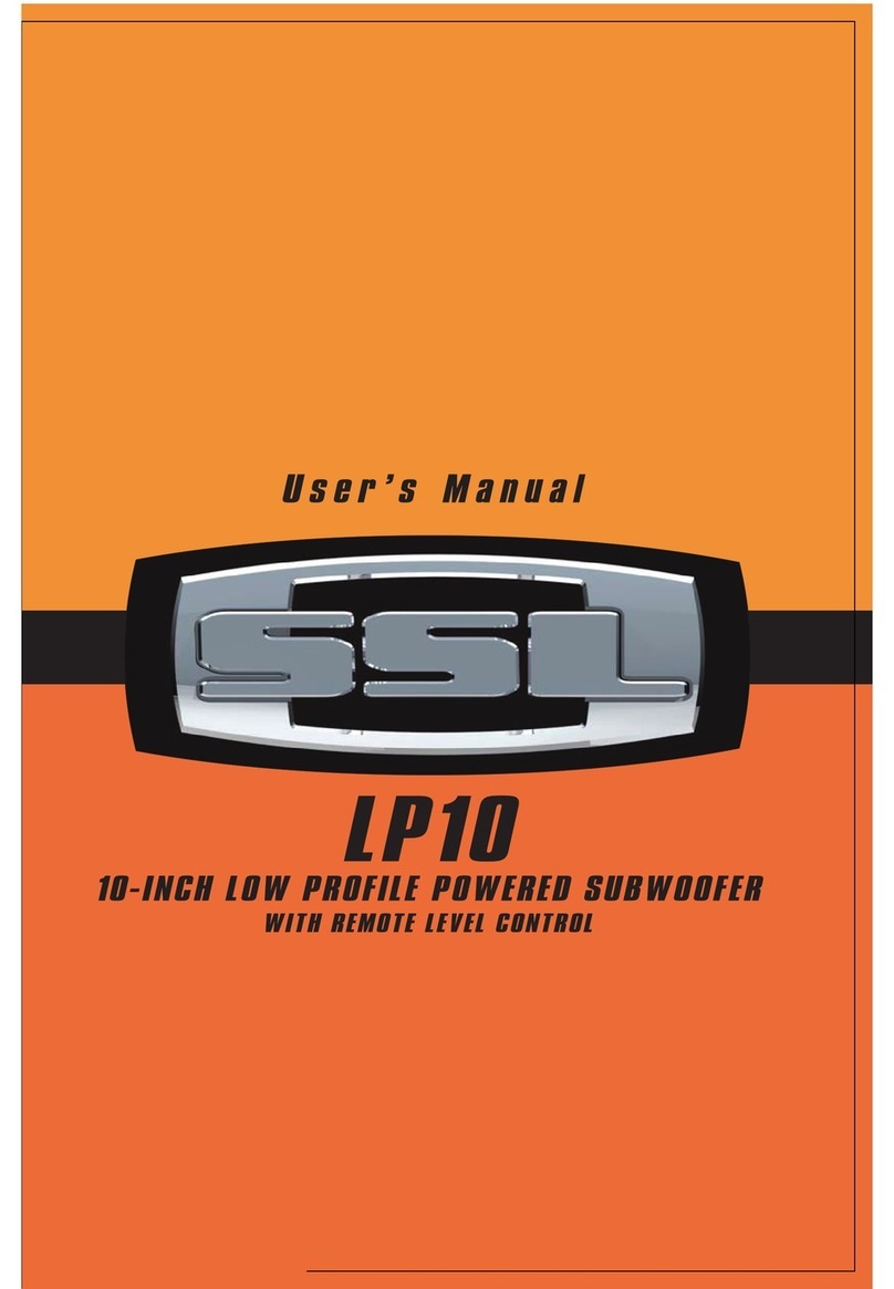 Ssl LP10 User manual