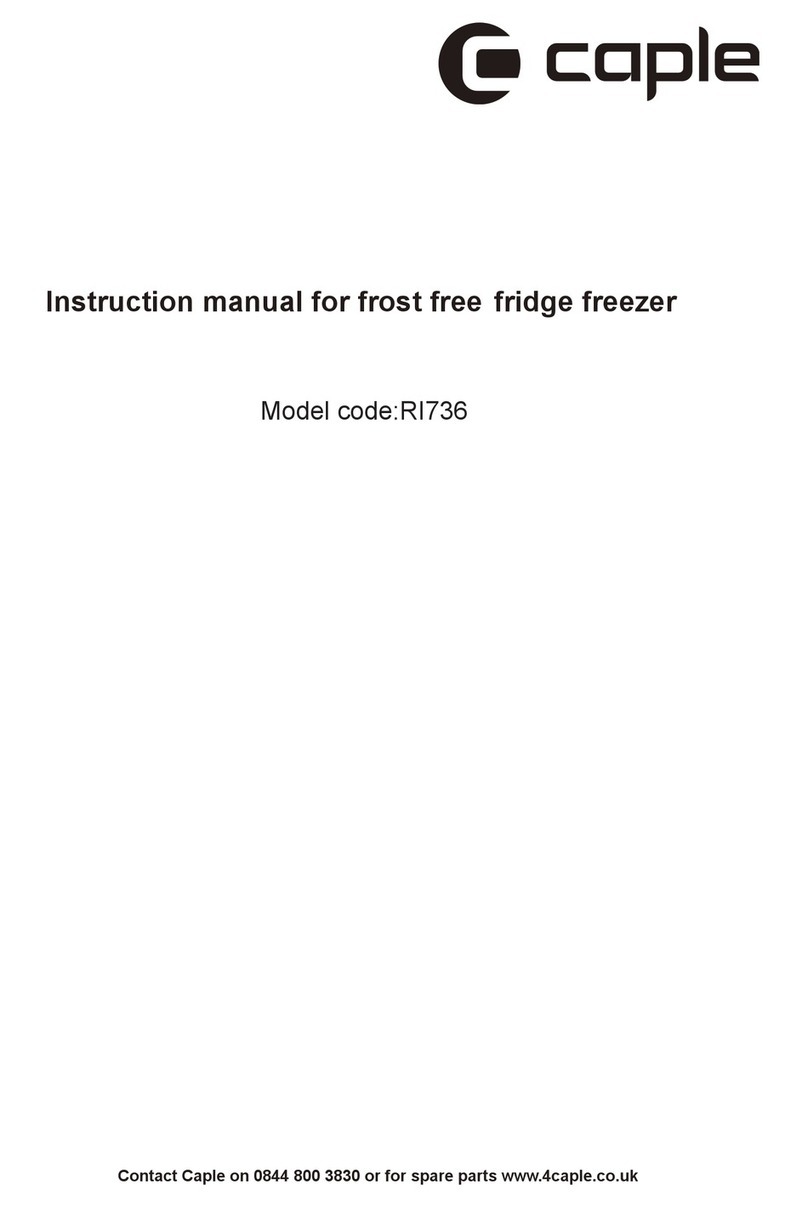 Caple RI736 User manual