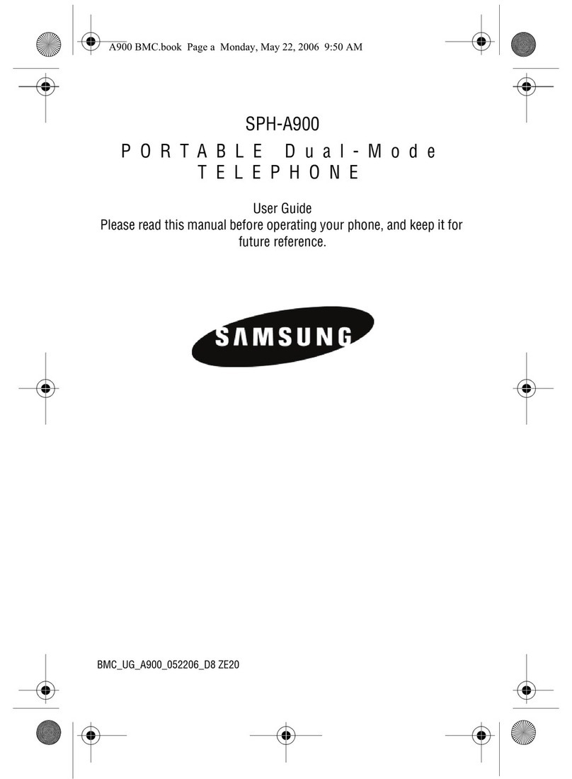 Samsung SPH-A900 User manual