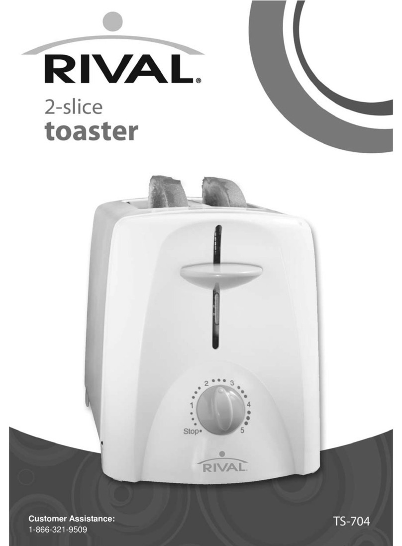 Rival TS-704 User manual