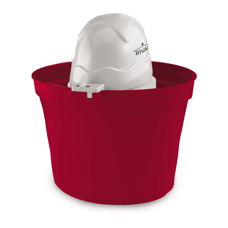 Rival electric 2-quart User manual