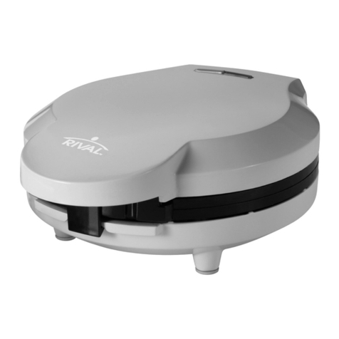 Rival Mini Donut Maker User manual Rival Mini Donut Maker User manual