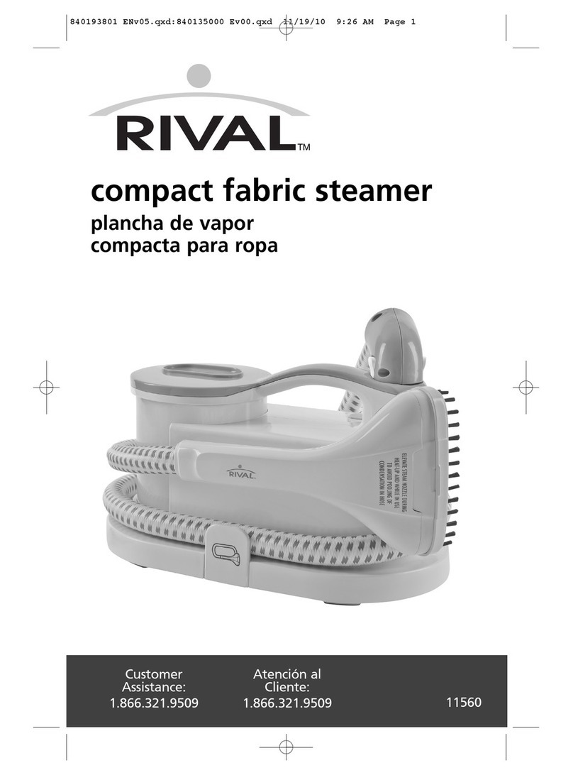 Rival 11560 owner's guide