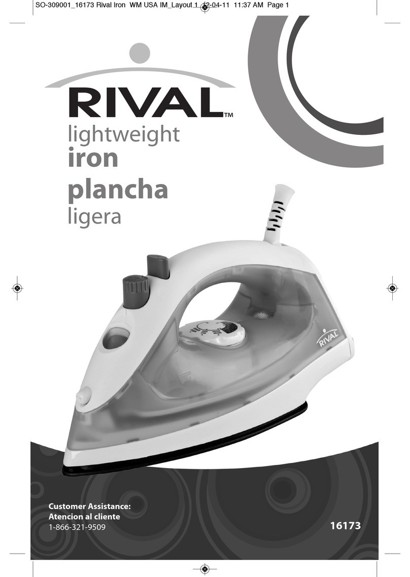 Rival 16173 owner's guide