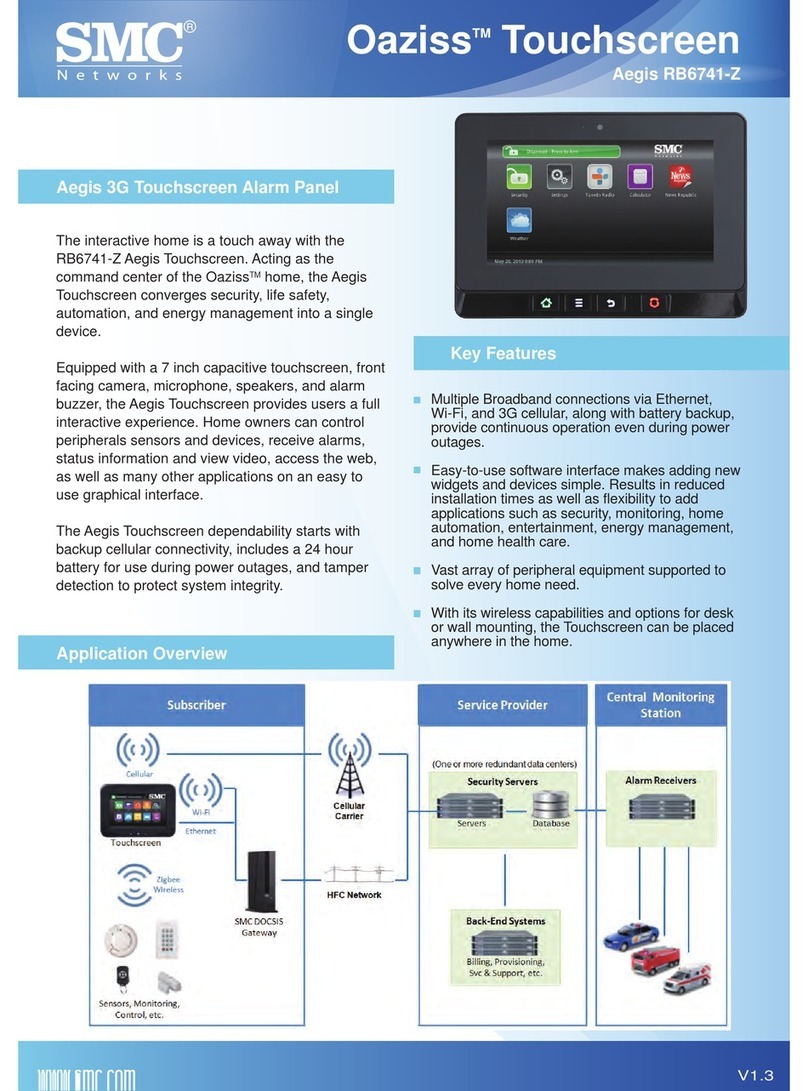 SMC Networks Oaziss Aegis RB6741-Z Specifications