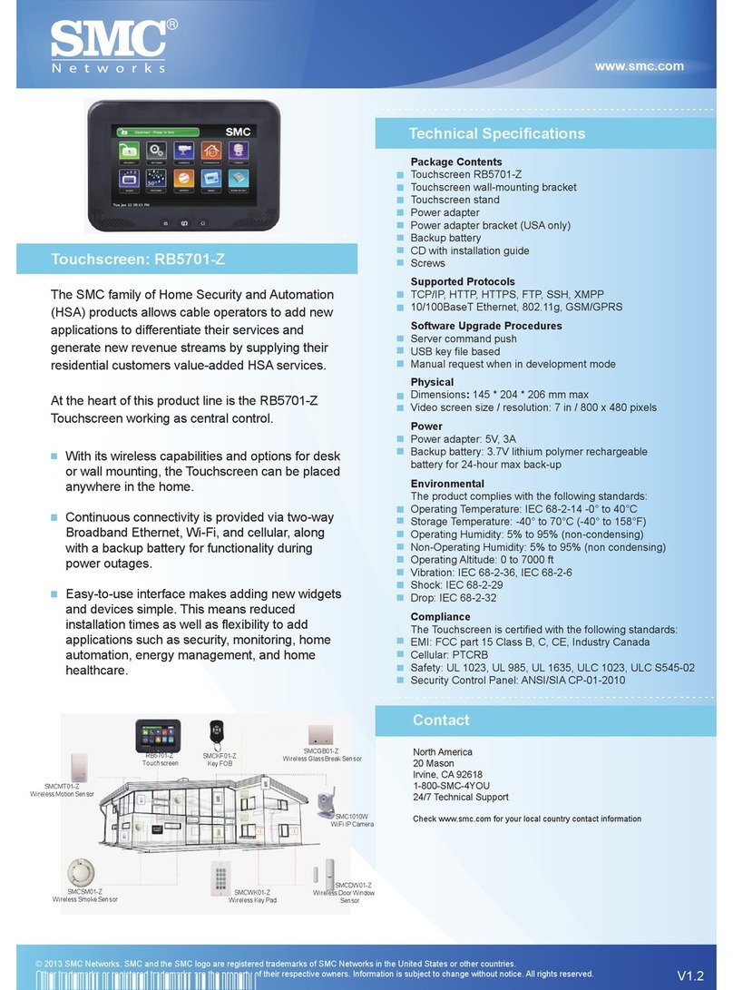 SMC Networks RB5701-Z User manual