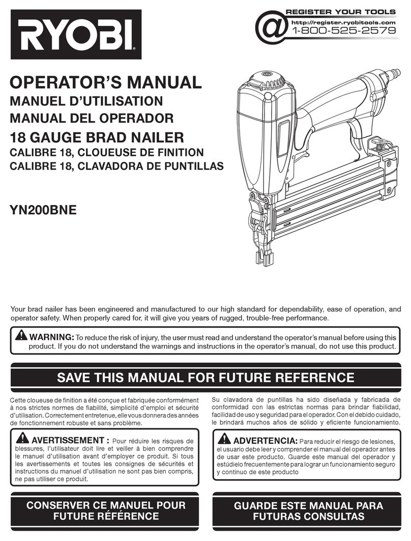 Ryobi YN200BNE User manual