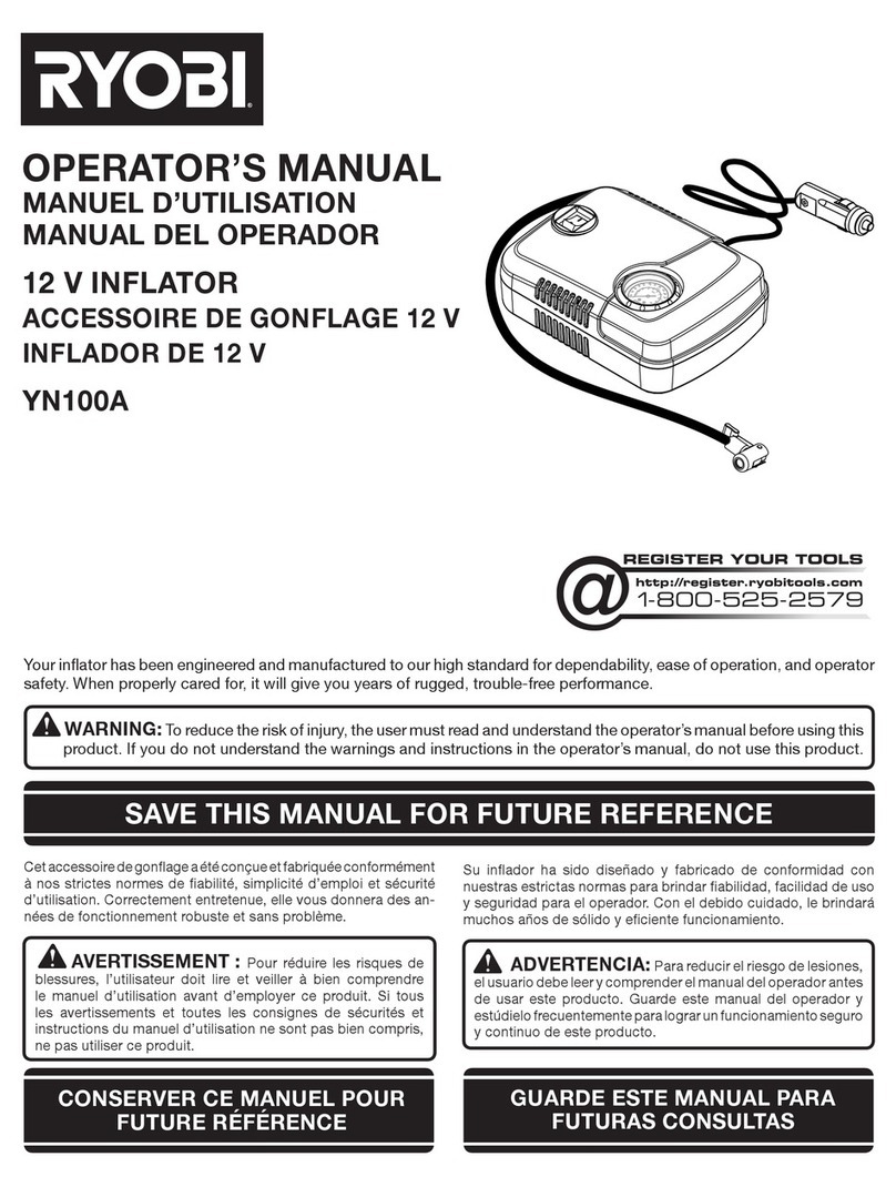 Ryobi YN100A User manual