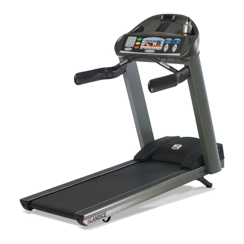 Landice Executive Trainer User manual