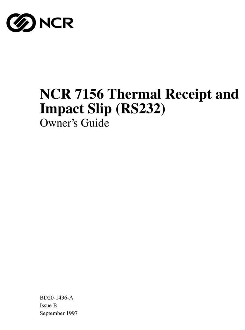 NCR 7156 User manual