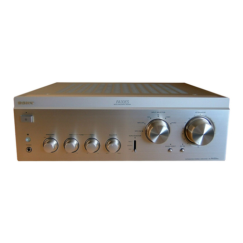 Sony TA-FA30ES Service manual