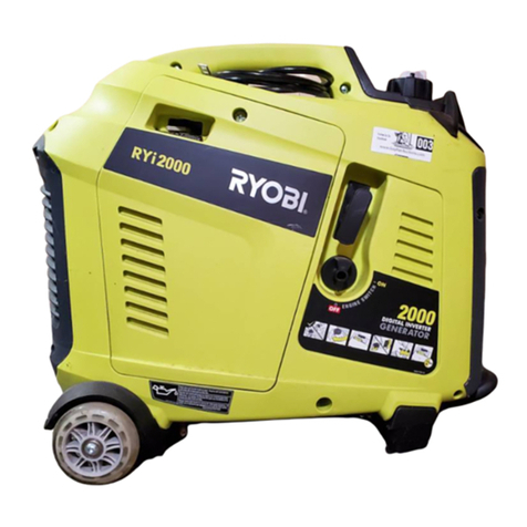 Ryobi RYi2011T Operator's manual