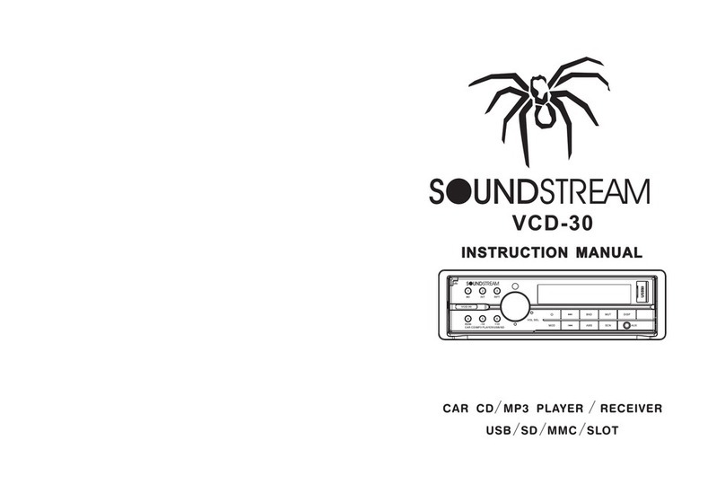 Soundstream VCD-30 instruction manual