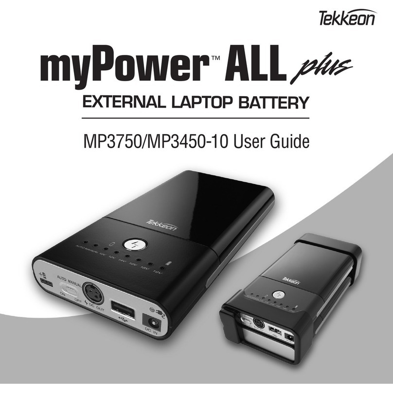 Tekkeon MP3750 user guide