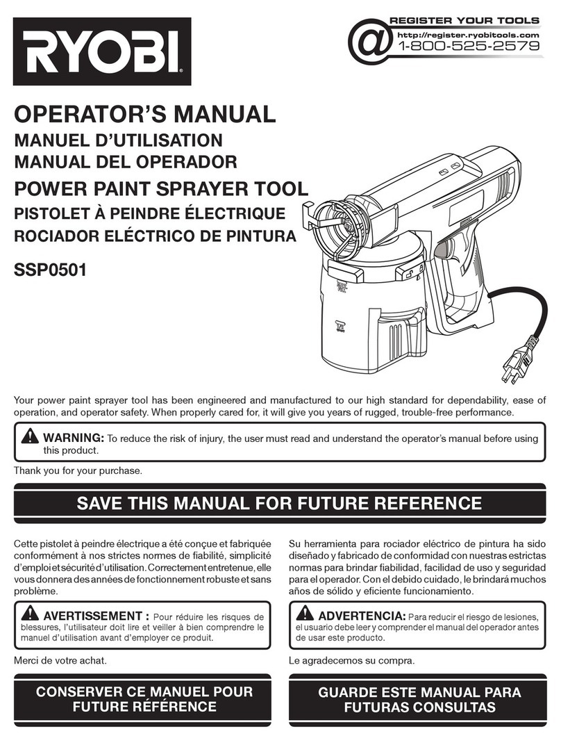 Ryobi SSP0501 User manual