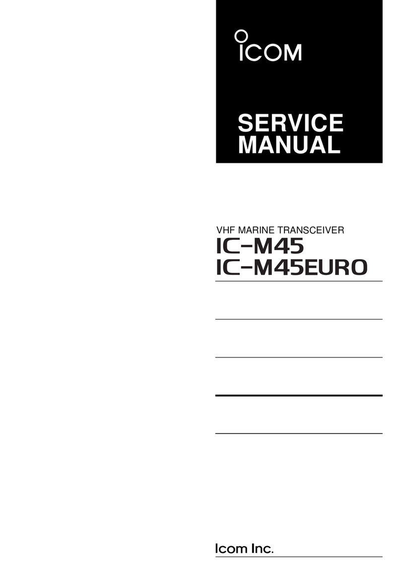 Icom IC-M45 Service manual
