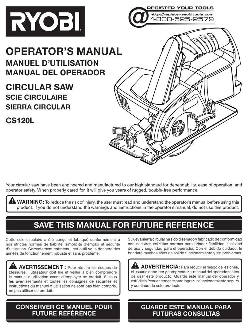 Ryobi CS120L User manual