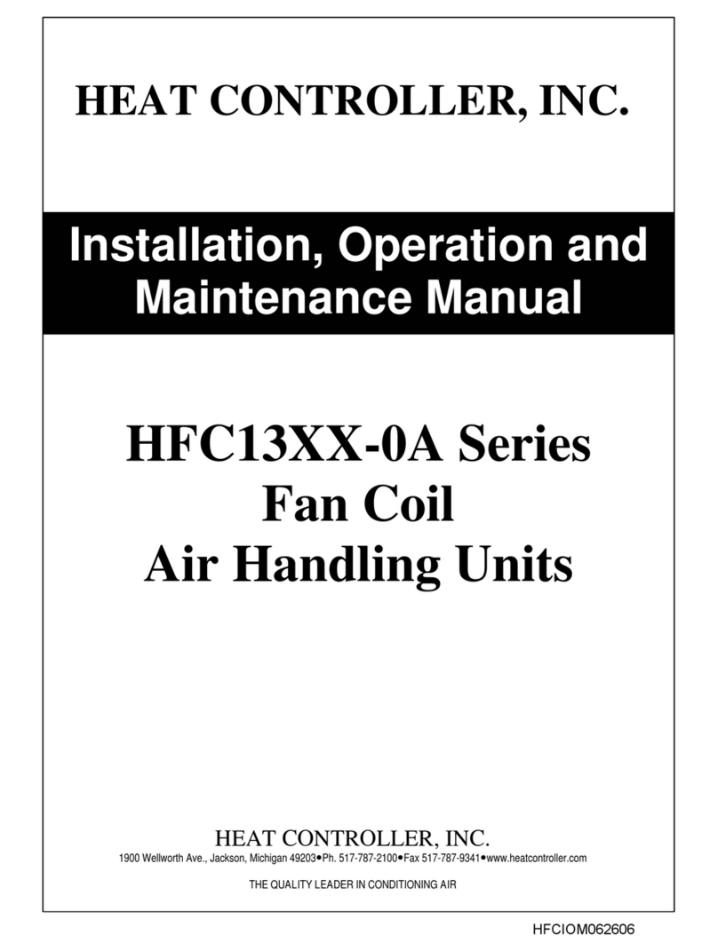 Heat Controller HFC13XX-0A Series Installation, operation and maintenance manual