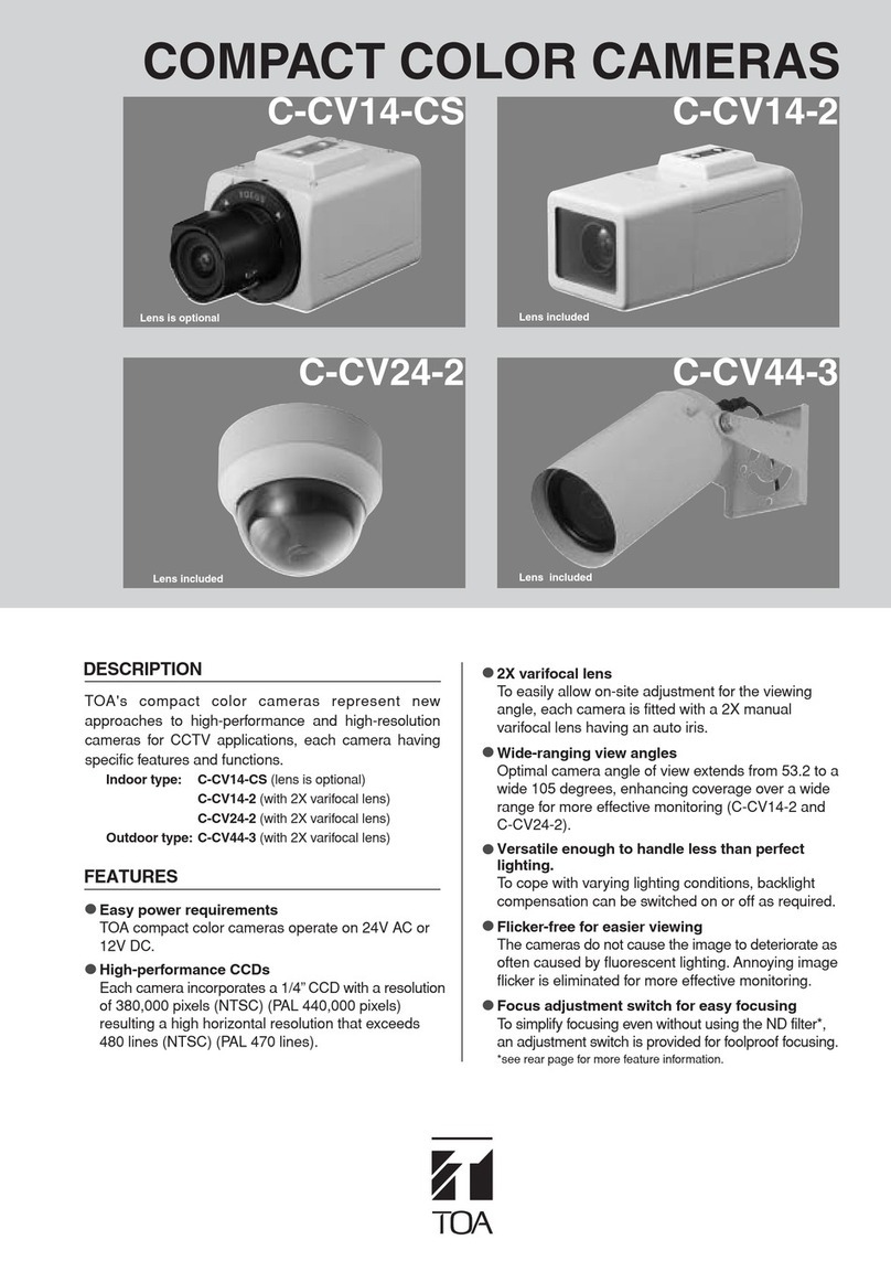 Toa C-CV14-CS Specifications