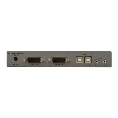 Gefen EXT-DVIKVM-241 user manual