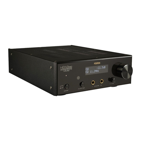 Fostex HP-A8 User manual