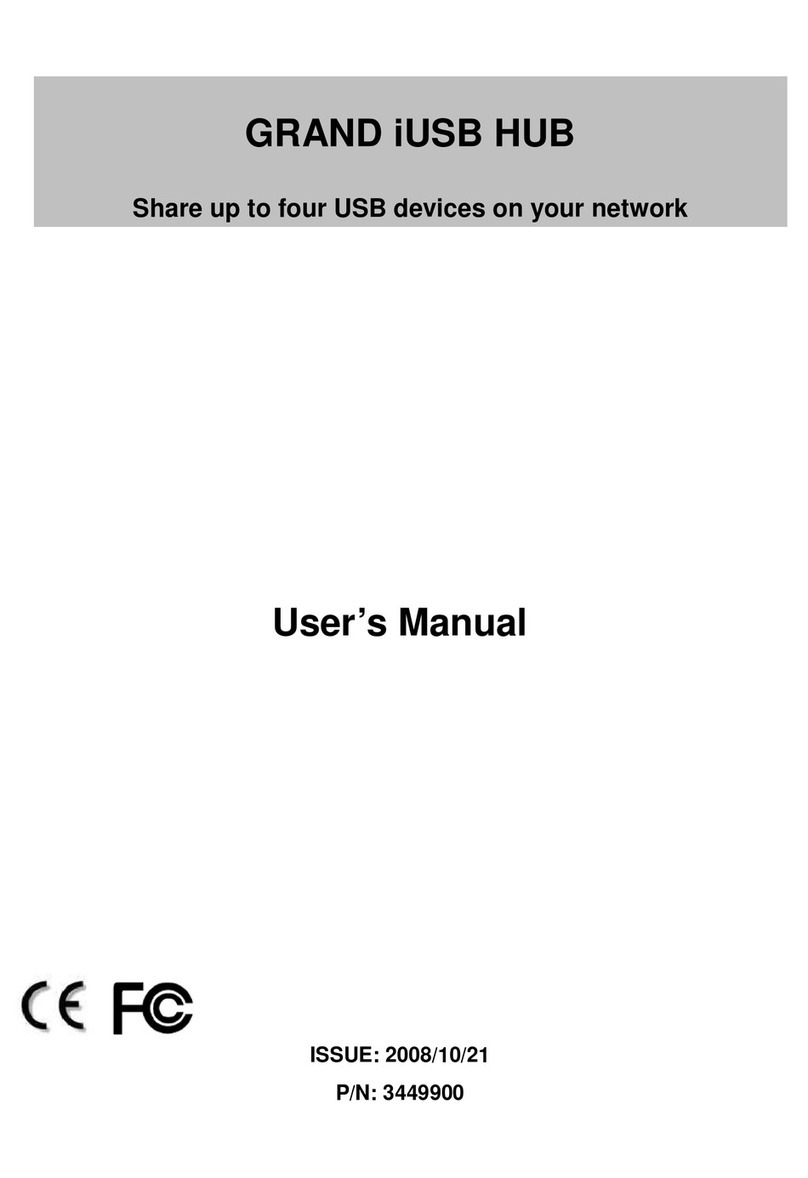 GrandTec Grand iUSB HUB user manual