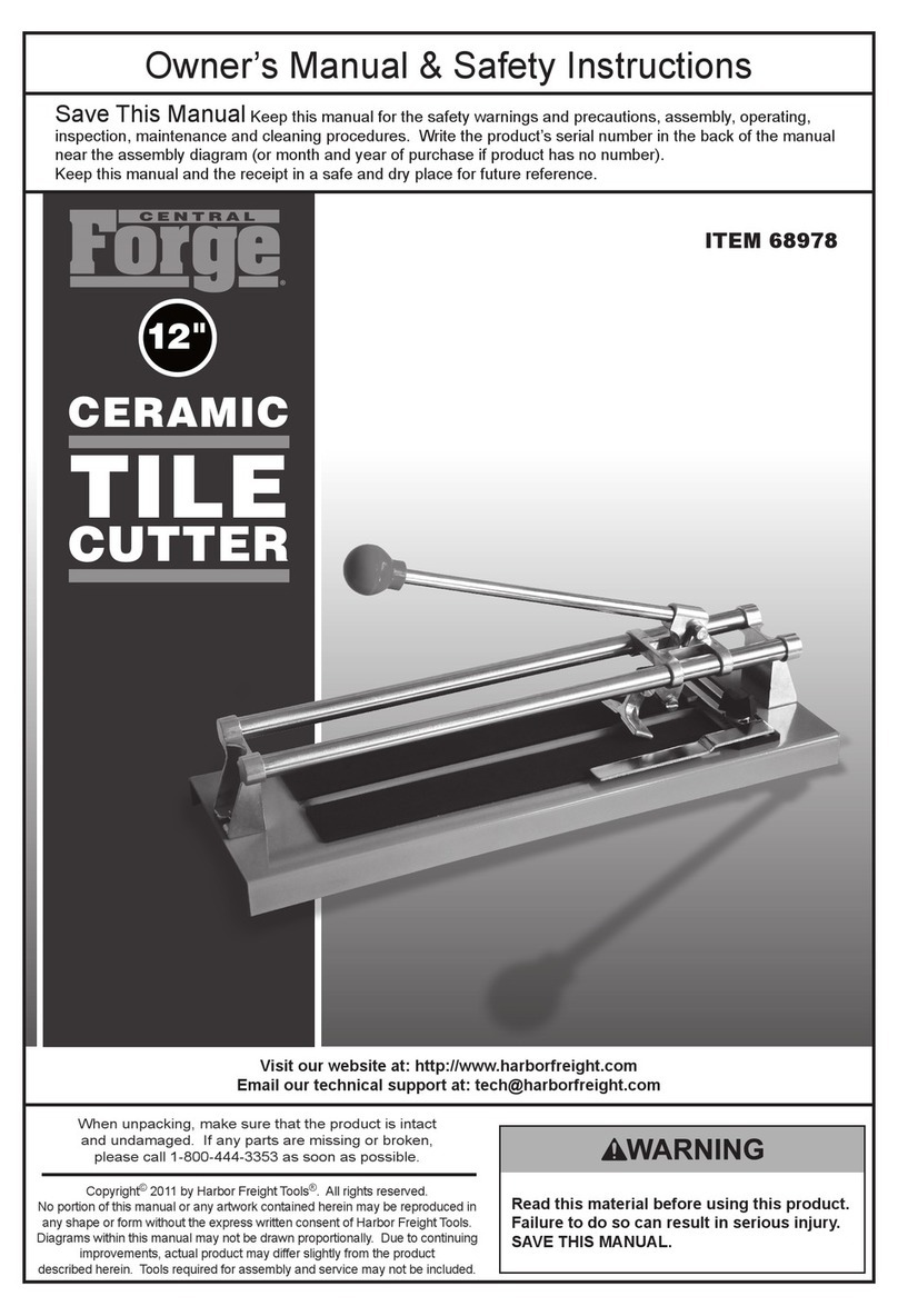 Central Forge 68978 Owner's manual & safety instructions Central Forge 68978 Owner's manual & safety instructions