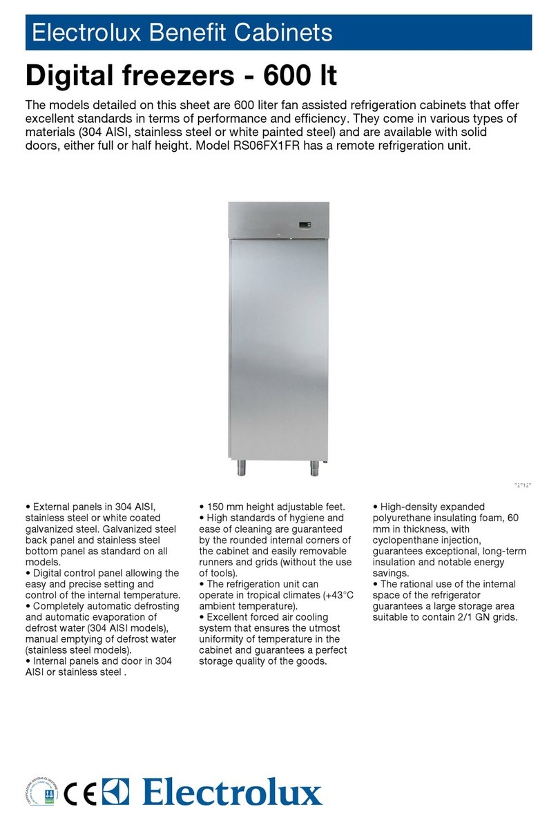 Electrolux RS06F41FG 727127 Technical data