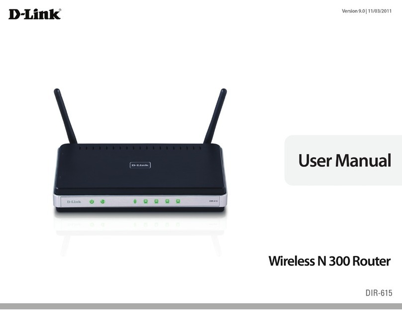 D-Link DIR-615 - Wireless N Router User manual D-Link DIR-615 - Wireless N Router User manual