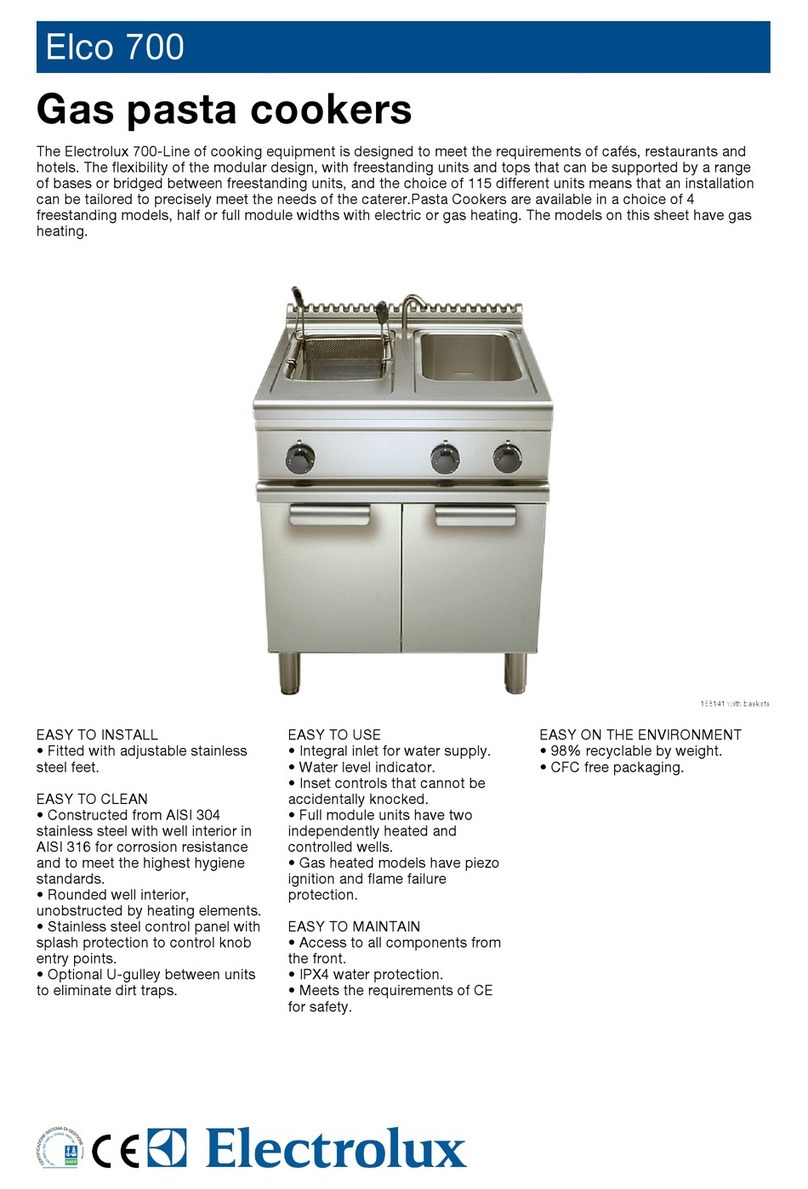 Electrolux Elco 700 Instruction manual