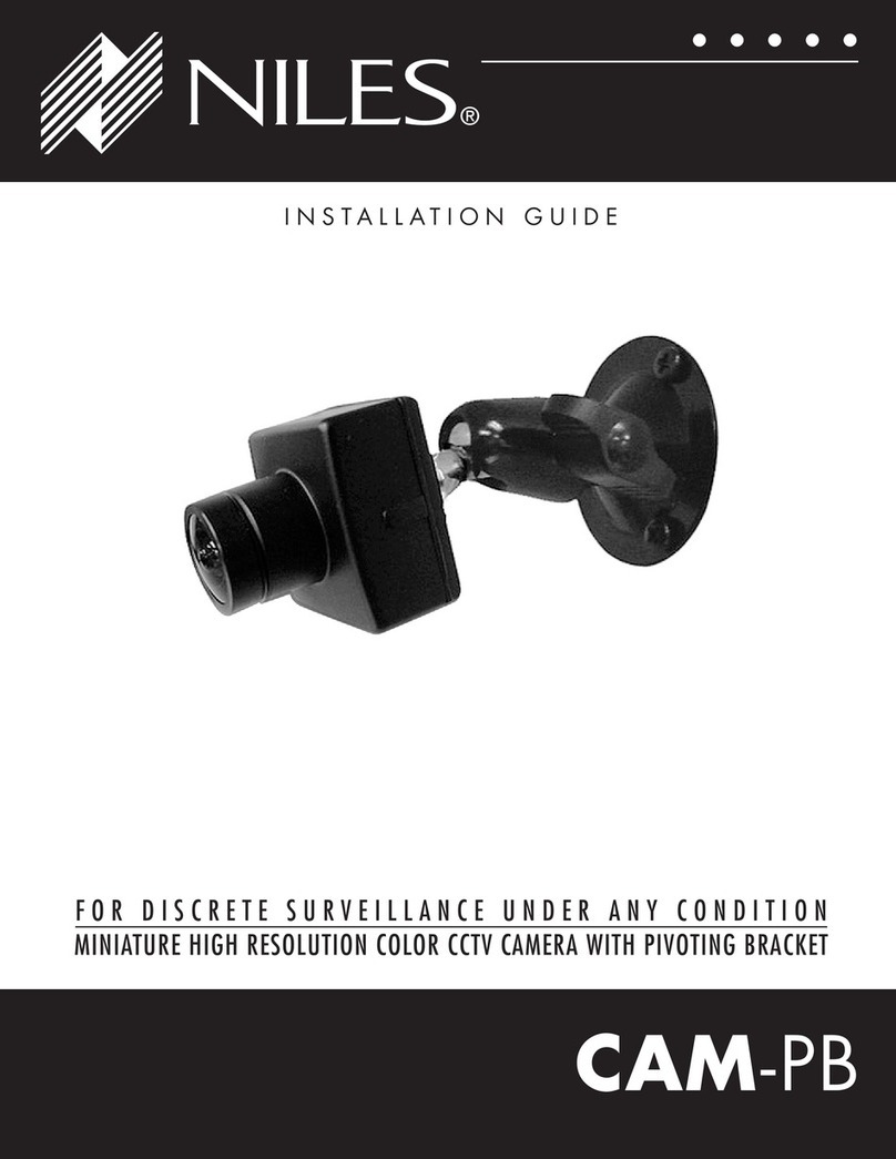 Niles CAM-PB installation guide